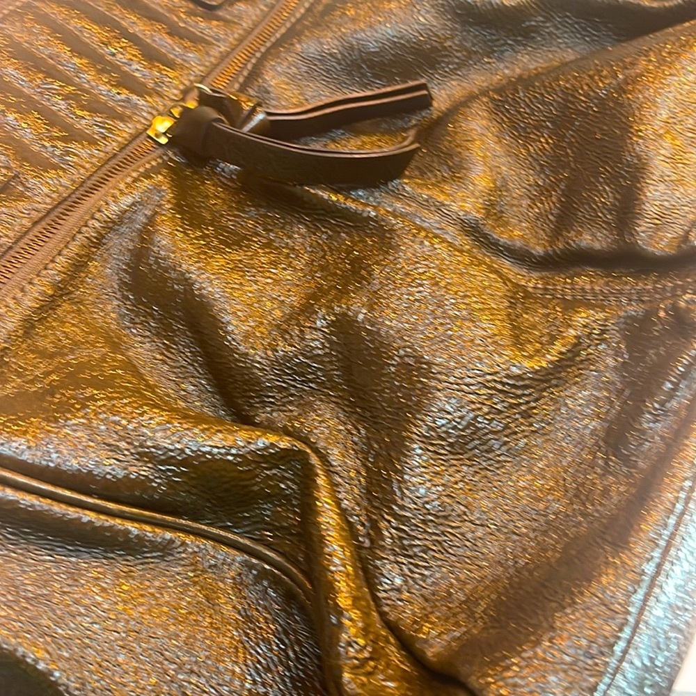 J Crew Dark Brown Patent Leather Tote - Picture 11 of 16